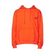 Wooyoungmi Logo Embroidered Hoodie Orange - Ssense Exclusive