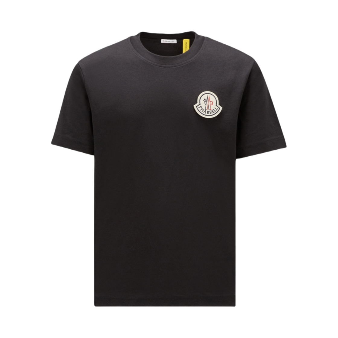 몽클레르 x 퍼렐 윌리엄스 로고 패치 티셔츠 블랙 - 23FW(Moncler x Pharrell Williams Logo Patch T-Shirt Black - 23FW) - 1