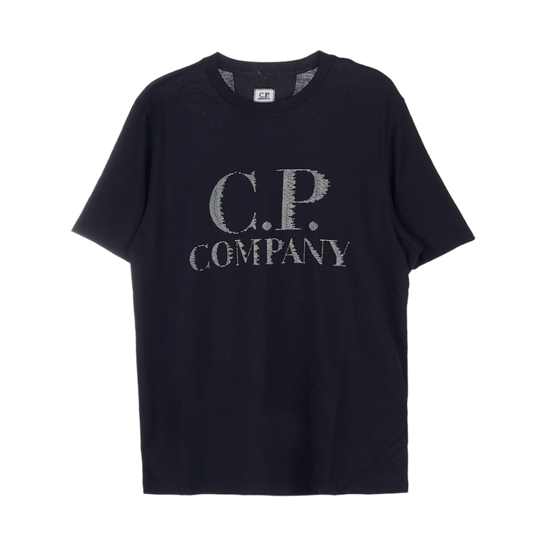 14CMTS188A005100W888 C.P. Company 30/1 Jersey Large Logo T-Shirt Total Eclipse Blue - 23SS