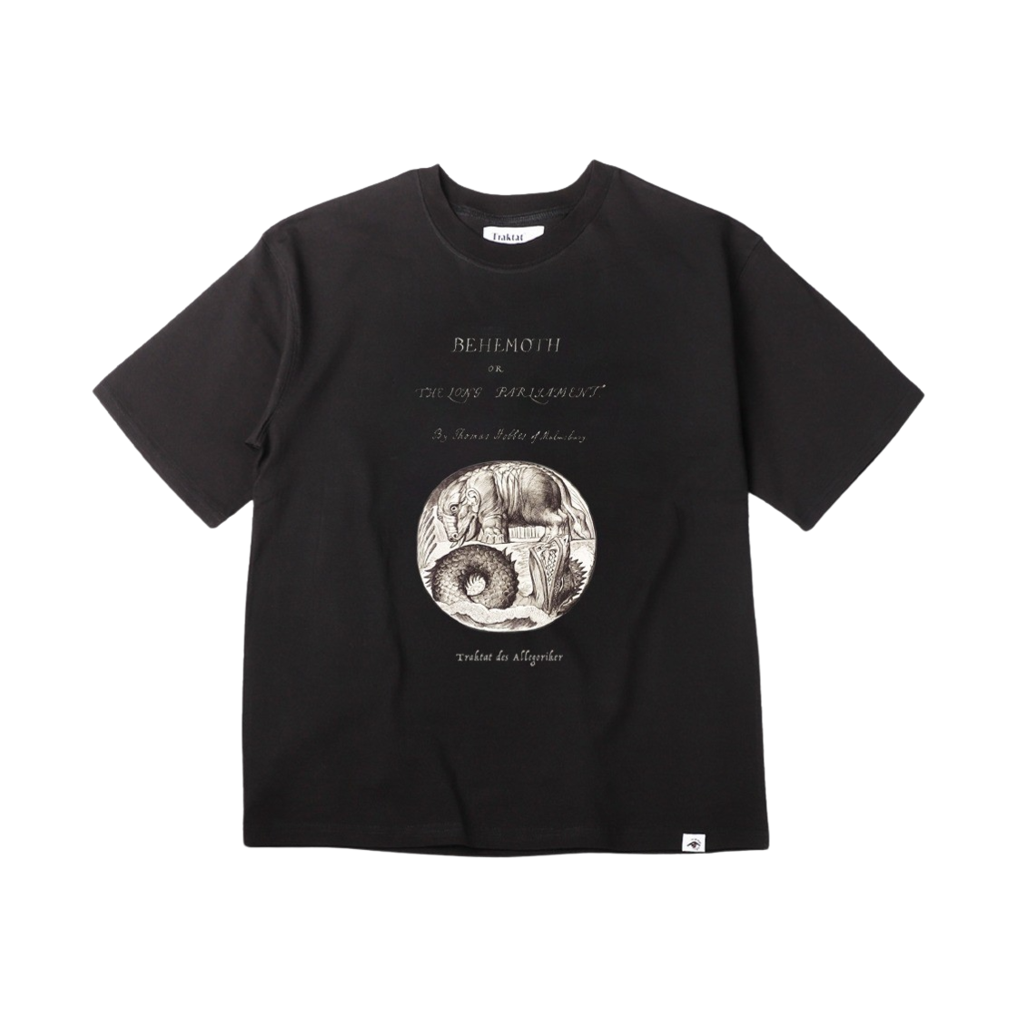 트락타트 홉스 베헤모스 티셔츠 블랙