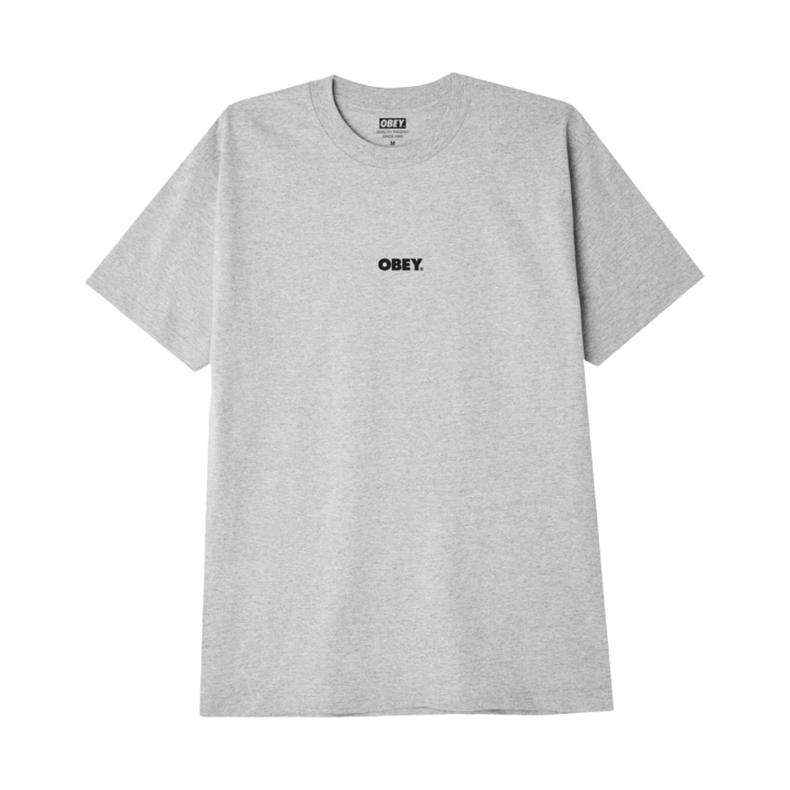 165262705 Obey Bold Mini Classic T-Shirt Heather Grey