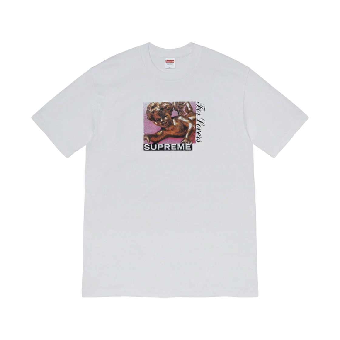 슈프림 러버스 티셔츠 화이트 20FW Supreme KREAM