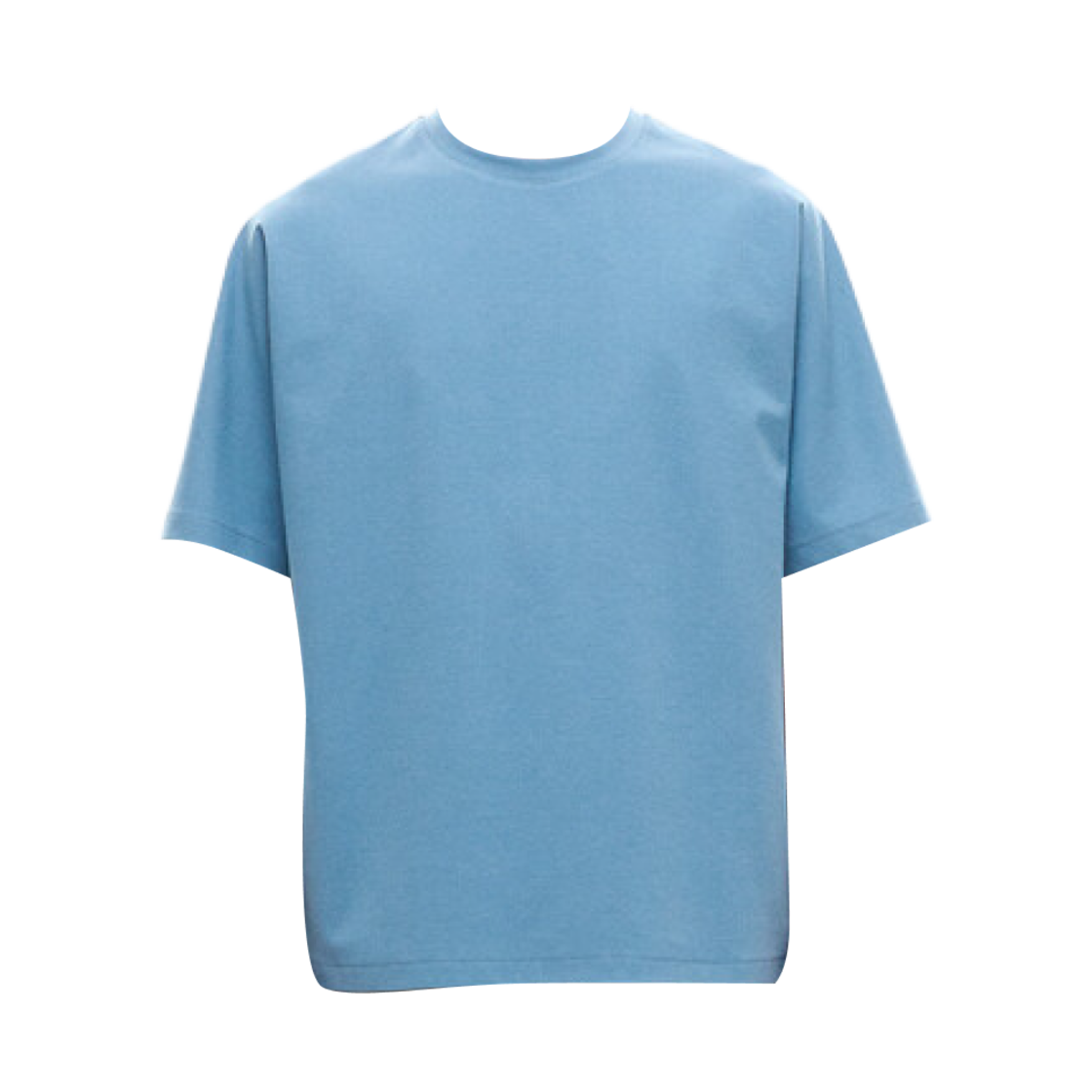 타임 옴므 하프 슬리브 라운드넥 티셔츠 스카이 블루(Time Homme Half Sleeve Round Neck T-Shirt Sky Blue)