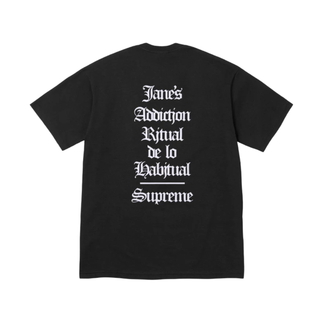 슈프림 x 제인스 어딕션 리추얼 티셔츠 블랙 - 24FW(Supreme x Jane's Addiction Ritual T-Shirt Black - 24FW) - 2