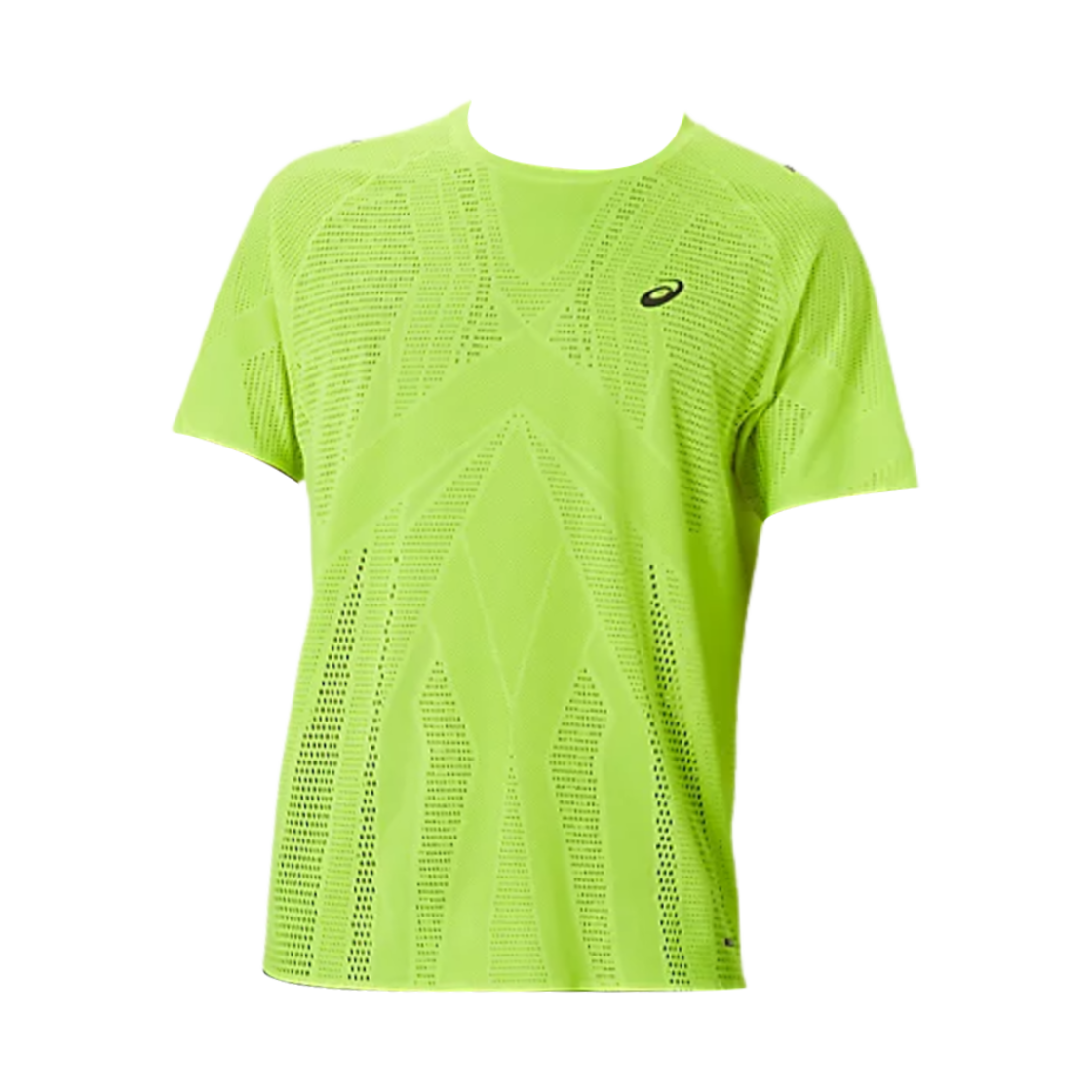 2011C986-750 Asics Metarun Short Sleeve T-Shirt Safety Yellow