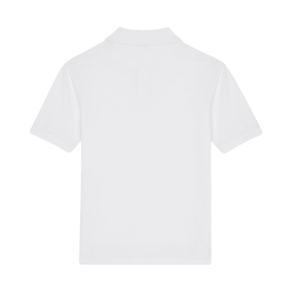 생로랑 코튼 피케 모노그램 폴로 셔츠 화이트(Saint Laurent Monogram Polo Shirt in Cotton Pique White) - 2