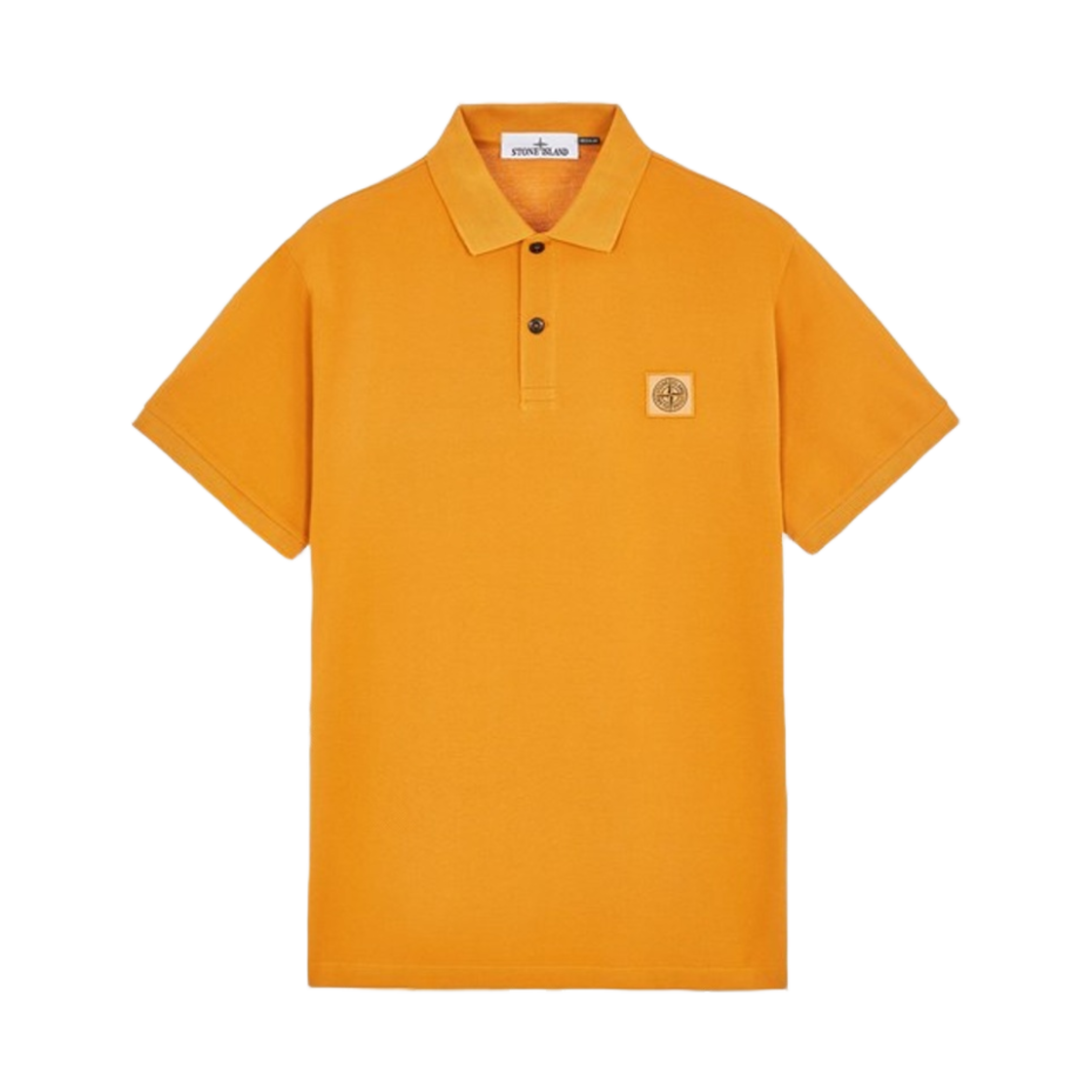 스톤 아일랜드 22R39 코튼 피케 폴로 셔츠 러스트 - 23FW(Stone Island 22R39 Cotton Pique Polo Shirt Rust - 23FW)