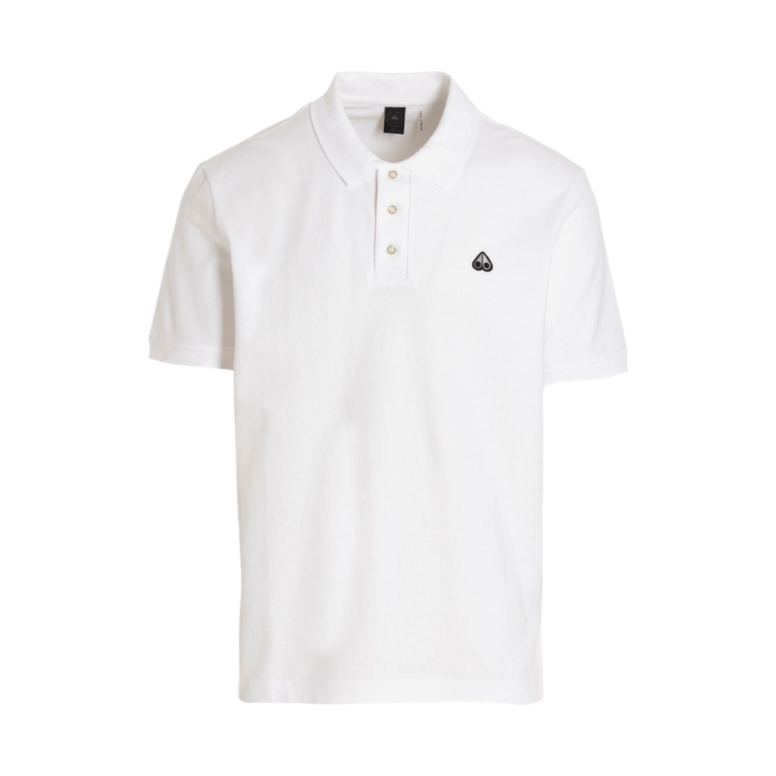 M12MT712160 Moose Knuckles Pique Polo White