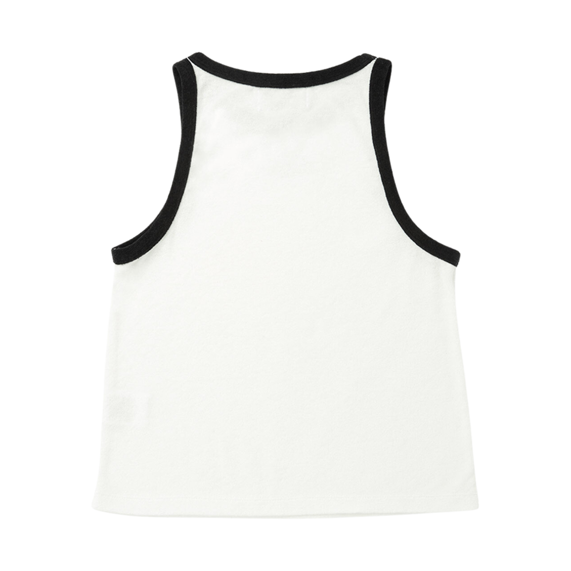 (W) 이미스 뉴 로고 테리 슬리브리스 탑 화이트((W) Emis New Logo Terry Sleeveless Top White) - 2