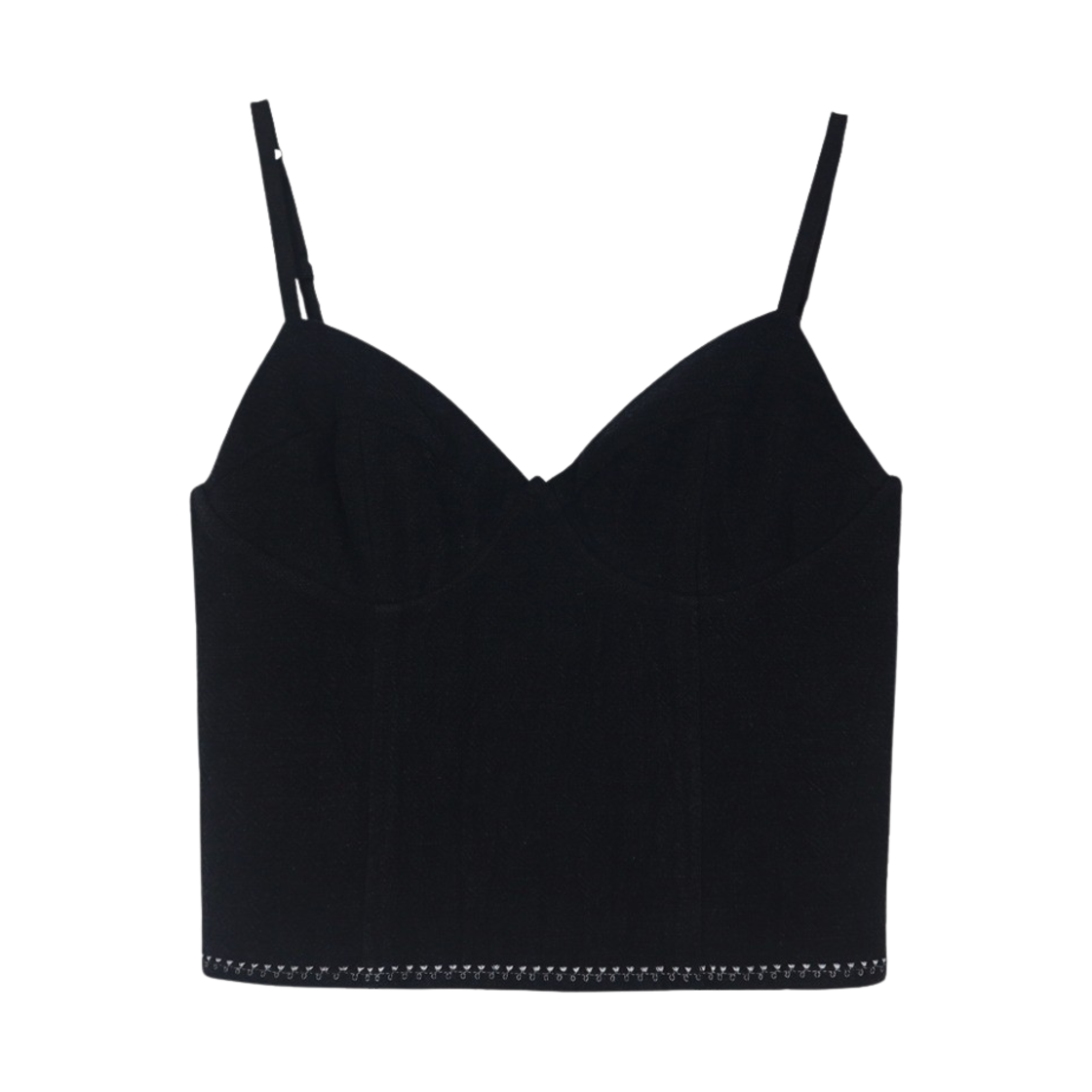 FOETO_123 FOETO Mallorca Linen Top Vintage Black