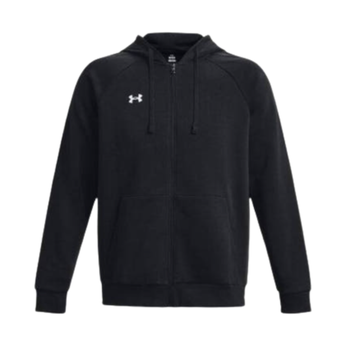 언더아머 라이벌 플리스 후드 집업 블랙(Under Armour Rival Fleece Hoodie Zip Up Black)