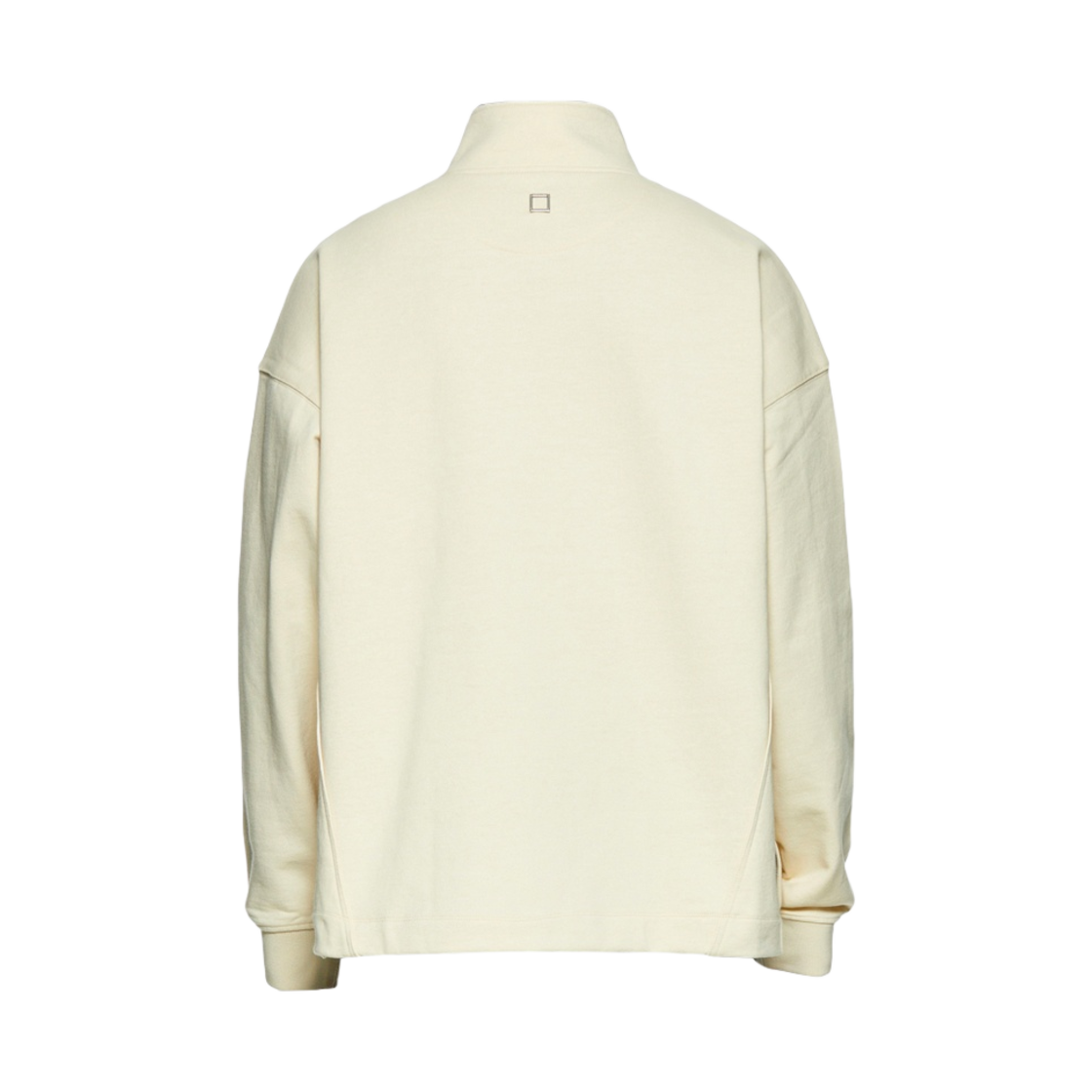 우영미 하프 집업 티셔츠 아이보리 - 23SS(Wooyoungmi Half Zip-Up T-Shirt Ivory - 23SS) - 2