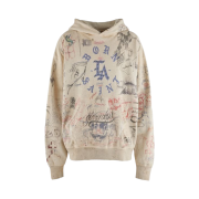 Saint Mxxxxxx BR Hoodie LA Gray - 24SS