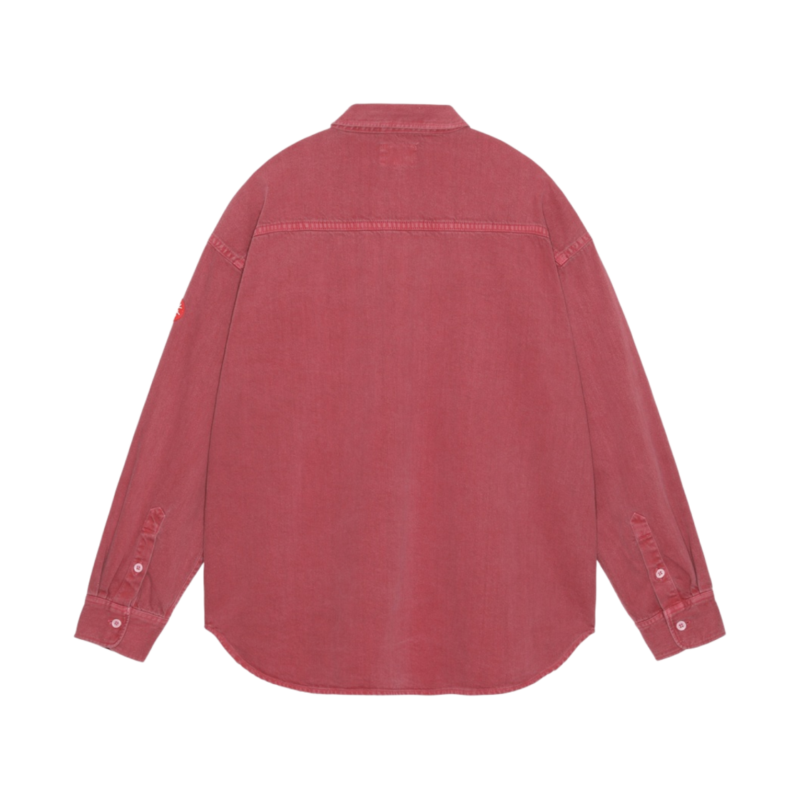 카브엠트 오버다이 컬러 데님 빅 셔츠 레드 - 23FW(Cav Empt Overdye Colour Denim Big Shirt Red - 23FW) - 2