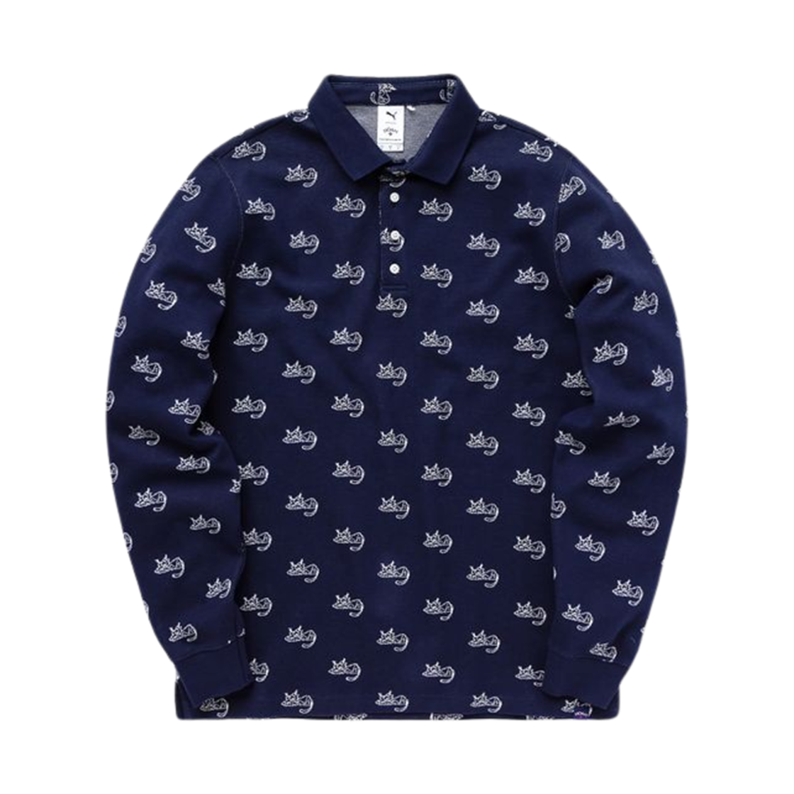푸마 x 노아 자카드 폴로 네이비(Puma x Noah Jacquard Polo Navy)
