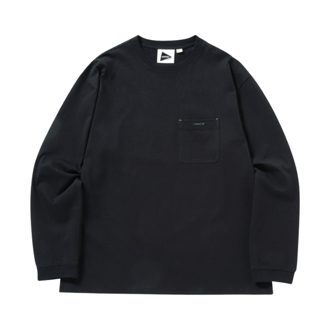 앤드 원더 x 그라미치 백프린트 롱슬리브 티셔츠 블랙(And Wander x Gramicci Backprint L/S T-Shirt Black) - 2