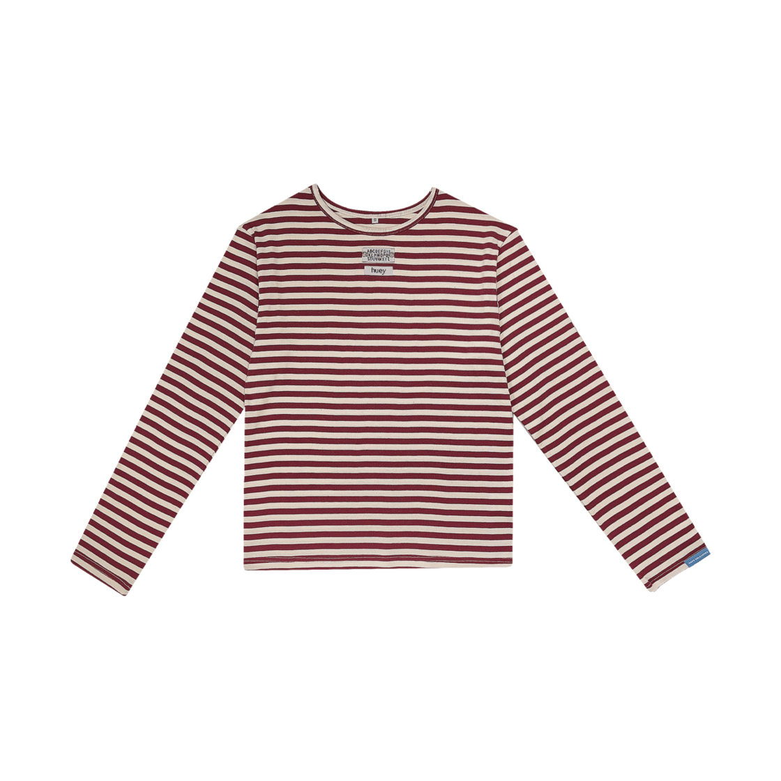 휴이 스트라이프 보더티 레드(Huey Stripe Border Tee Red)