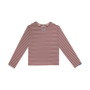 Huey Stripe Border Tee Red