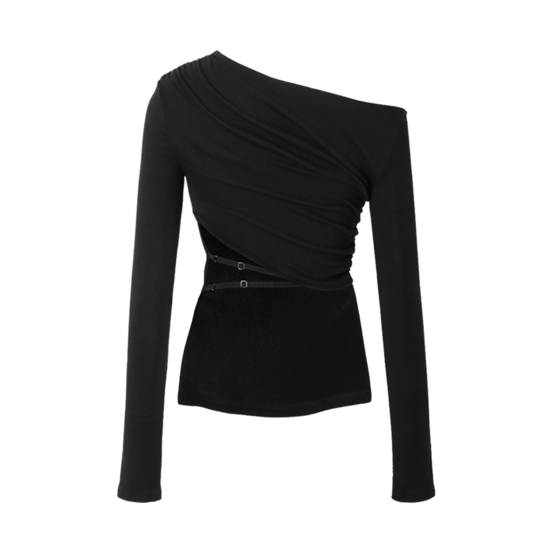 (W) 쓰리타임즈 세리 탑 블랙((W) Threetimes Seri Top Black) - 2