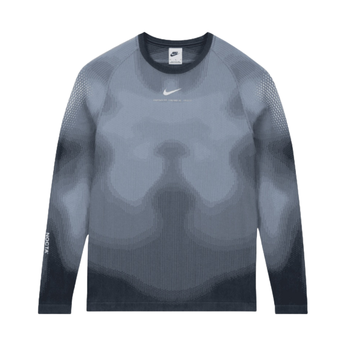 나이키 x 드레이크 녹타 베스킷볼 롱슬리브 엔지니어드 니트 베이스 레이어 탑 코발트 블리스 (DV3653-479)