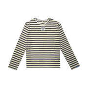 Huey Stripe Border Tee Navy