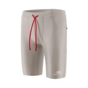 District Vision x New Balance 9In Recycled Half Tights Stone