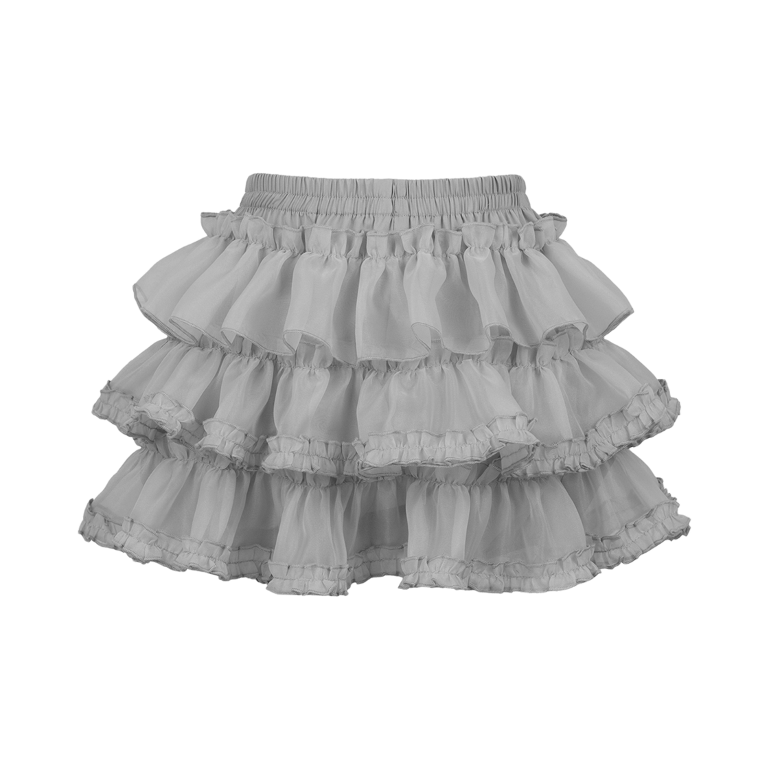 러프넥 튜튜 팬츠 스커트 그레이(Roughneck Tutu Pants Skirt Gray)