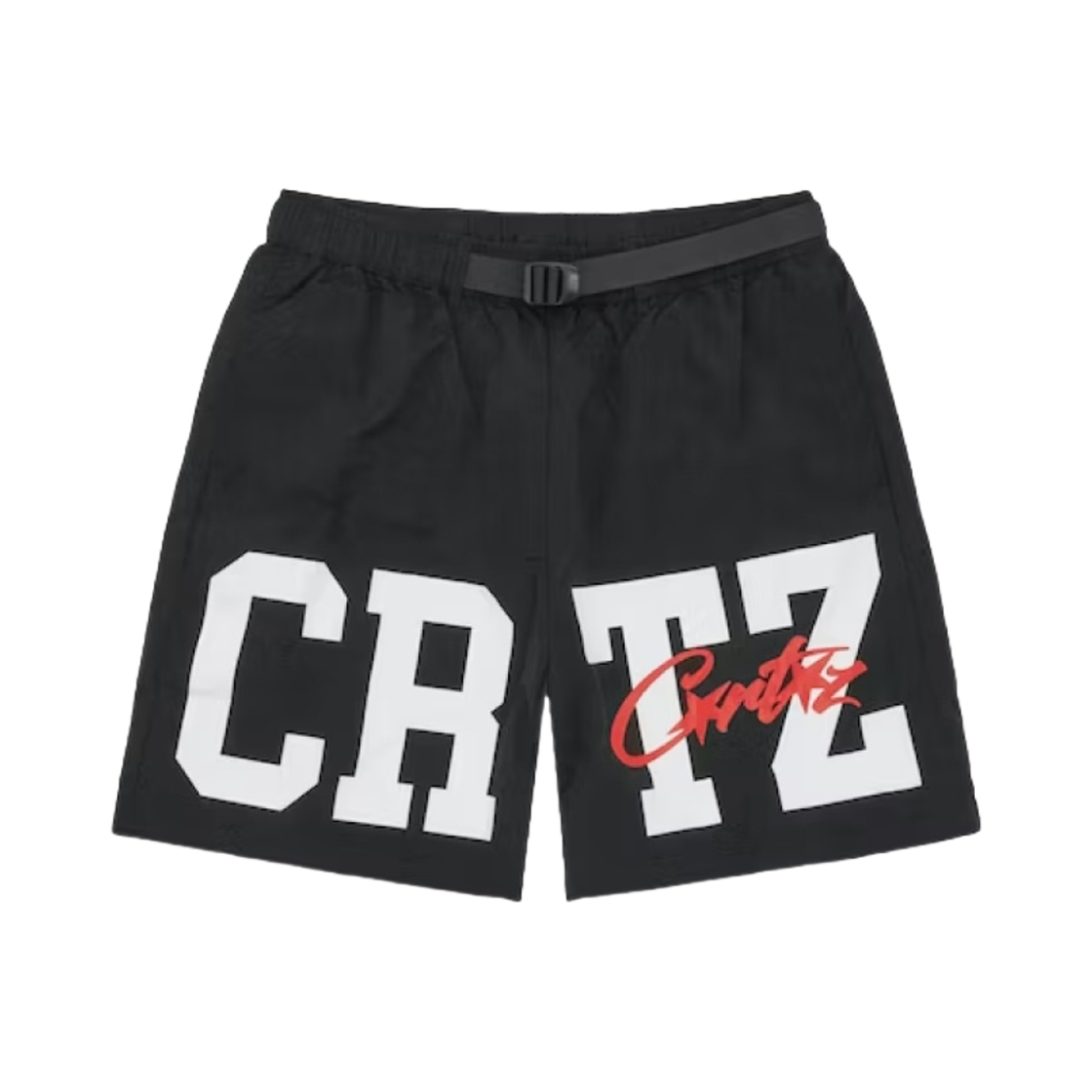 - Corteiz CRTZ Nylon Shorts Black