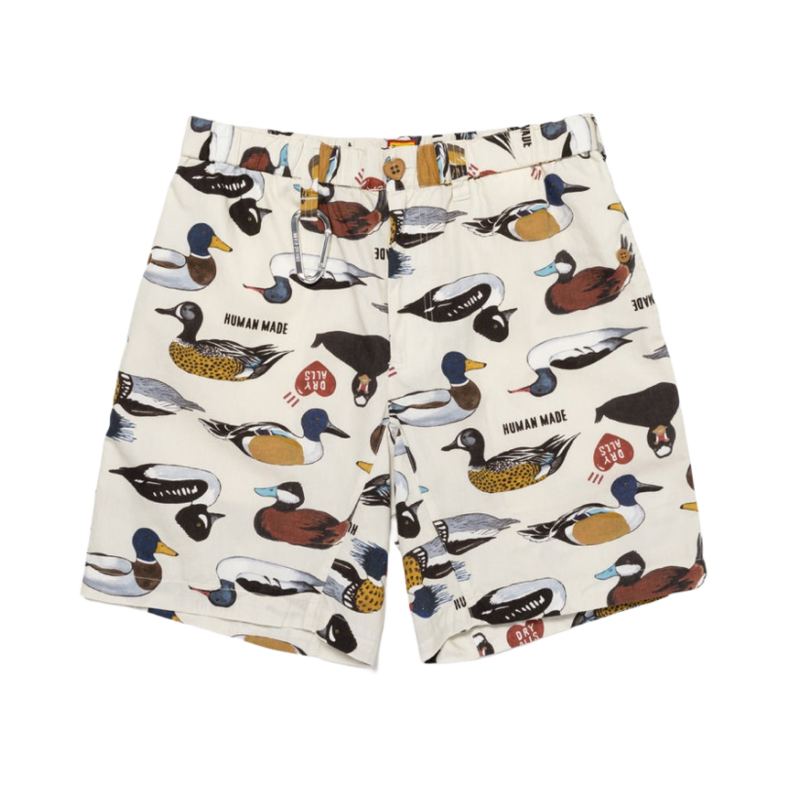 HM27PT018 Human Made Duck Shorts White
