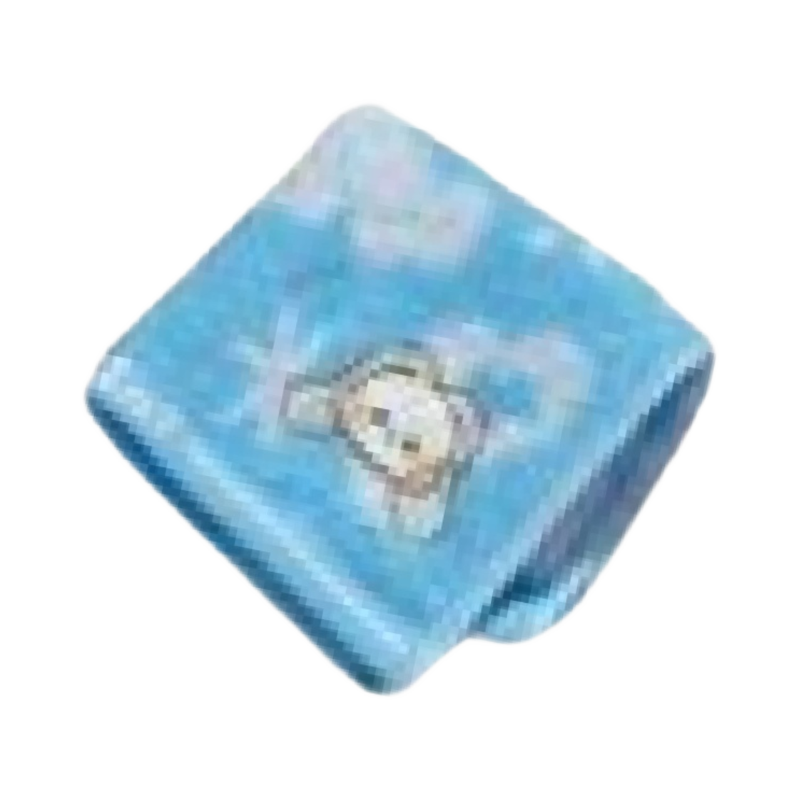 - NewJeans Bunini Mini Towel Blue - Japan Exclusive