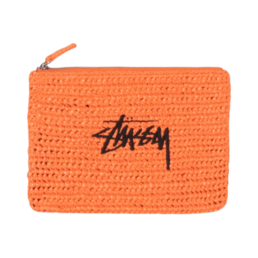 財布・ケース・小物入れ Stussy Woven Zip Pouch Ivory Stussy Woven Zip Pouch Ivory Men's - SS25 - US