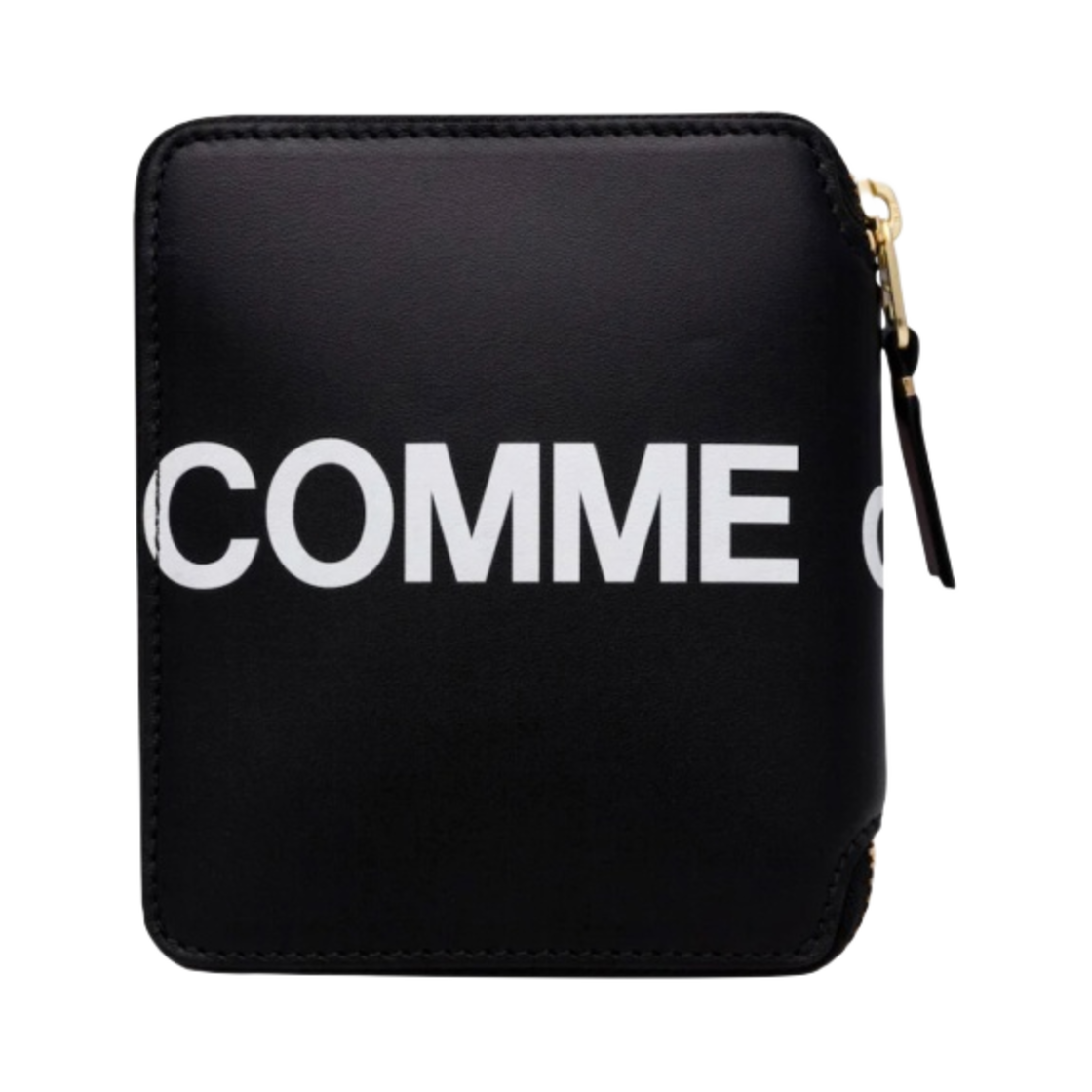 꼼데가르송 SA2100HL 휴즈 로고 클래식 라인 레더 지갑 블랙(Comme des Garcons SA2100HL Huge Logo Classic Line Leather Wallet Black) - 1