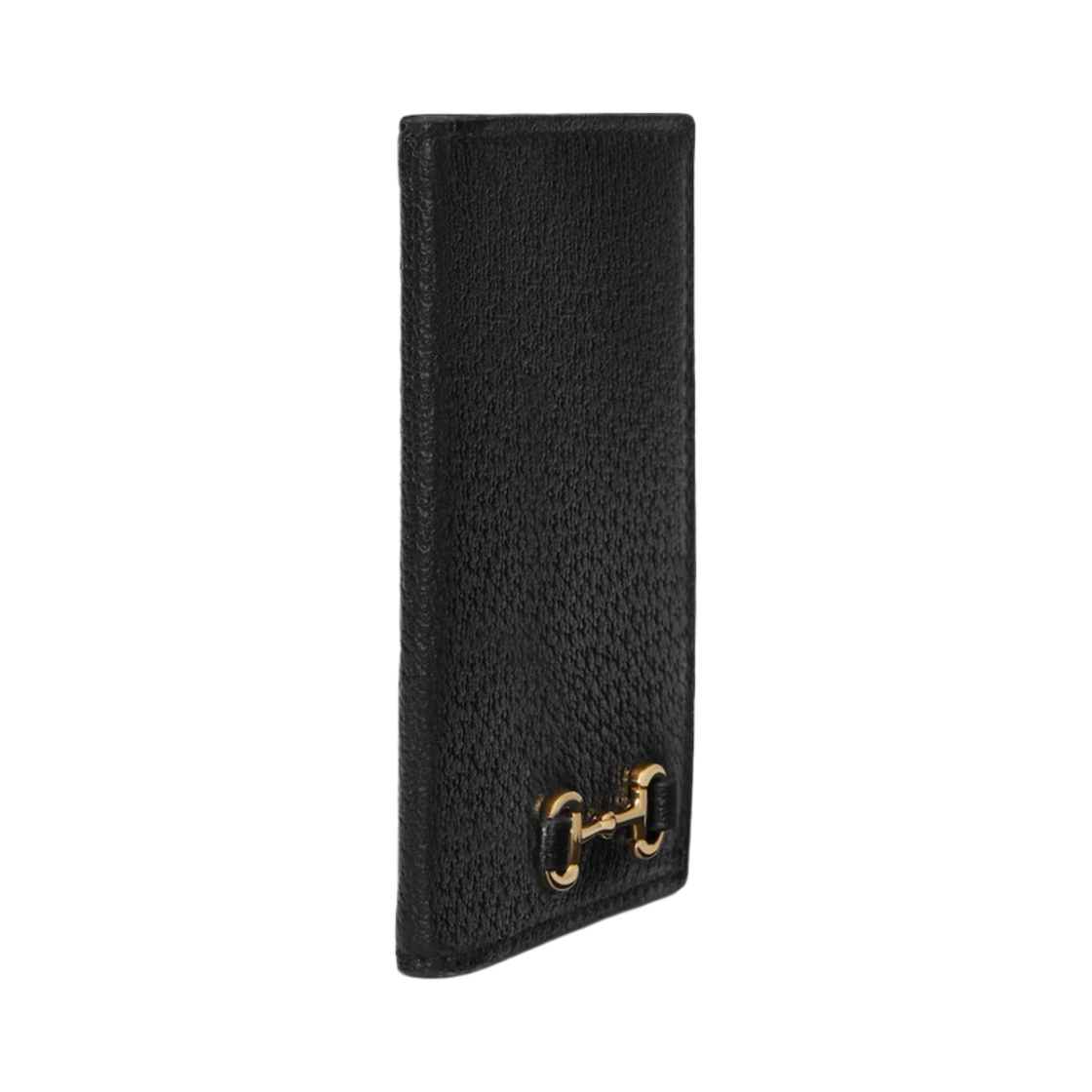 구찌 카드 케이스 홀스빗 블랙 레더(Gucci Card Case with Horsebit Black Leather) - 3