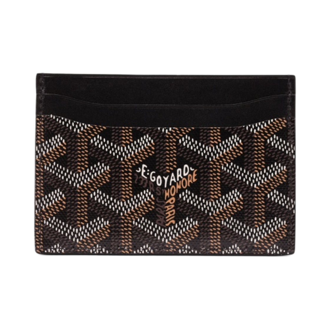 고야드 생쉴피스 카드 홀더 블랙(Goyard Saint Sulpice Card Holder Black)