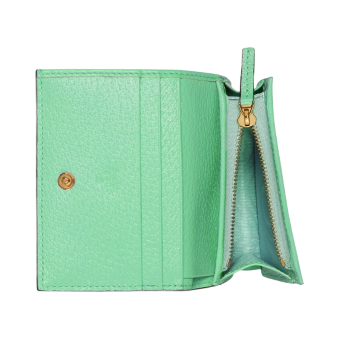 구찌 오피디아 점보 GG 카드 케이스 지갑 베이지 그린(Gucci Ophidia Jumbo GG Card Case Wallet Beige Green) - 4