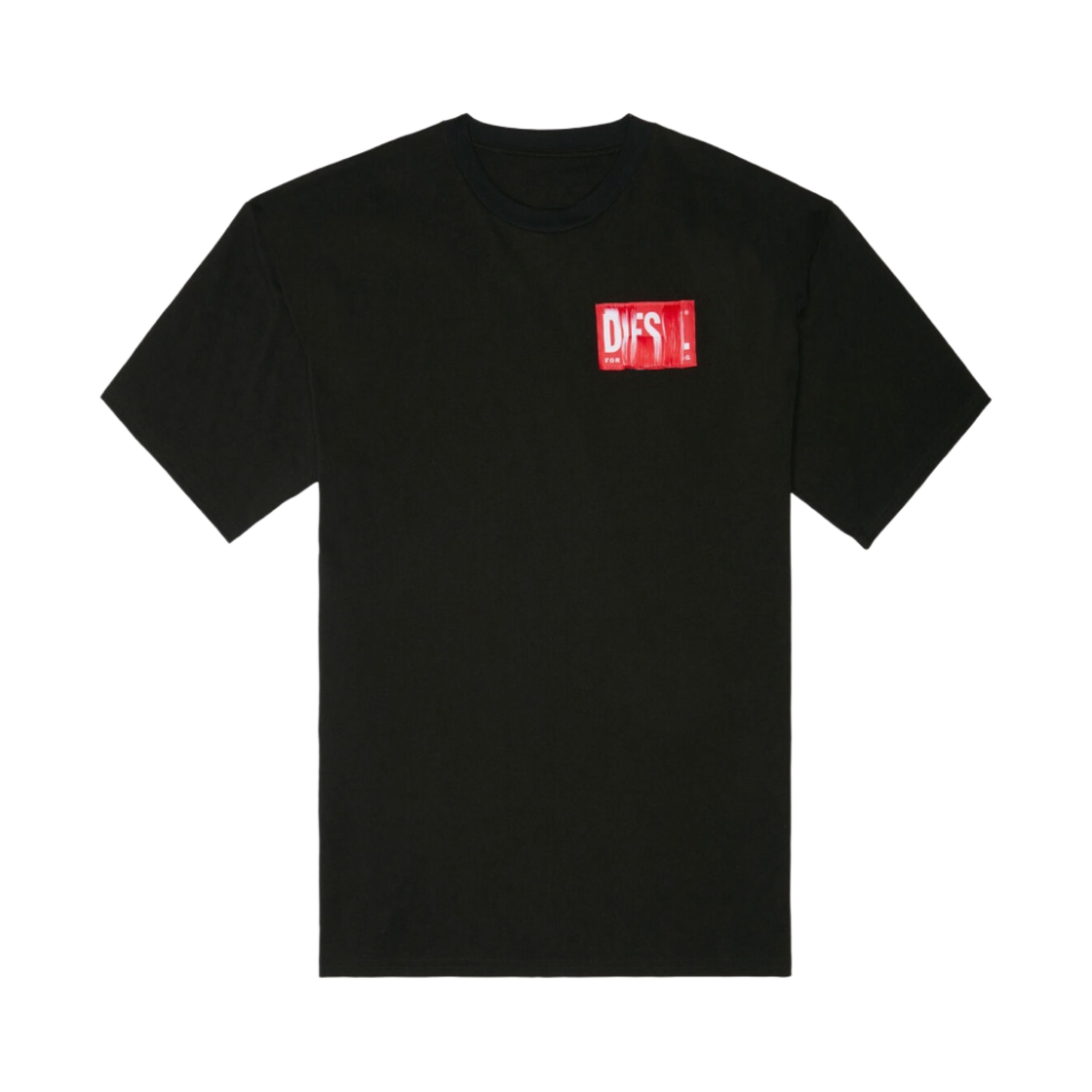 디젤 T-엔라벨 티셔츠 블랙(Diesel T-Nlabel T-Shirt Black) - 1