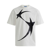 H&M x Mugler Printed T-Shirt White