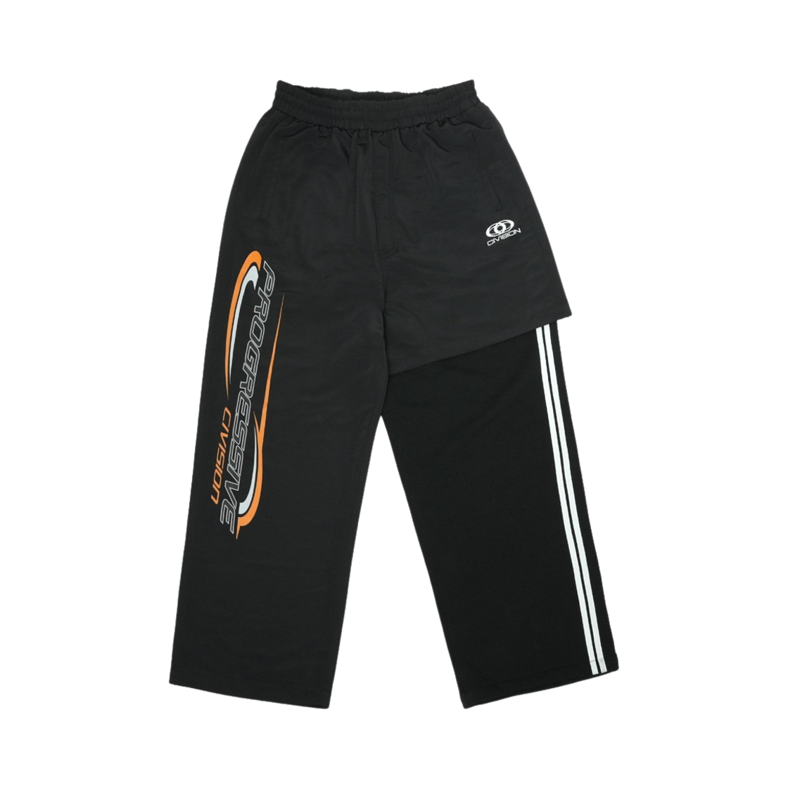 [KREAM 단독] 씨비전 바이 씨에스씨 프로그레시브 트랙 팬츠 블랙