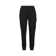 C.P. Company Diagonal Raised Fleece Sweatpants Black - 23SS