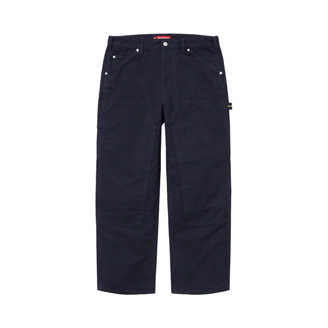 슈프림 몰스킨 더블 니 페인터 팬츠 네이비 - 22FW