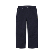 Supreme Moleskin Double Knee Painter Pants Navy - 22FW