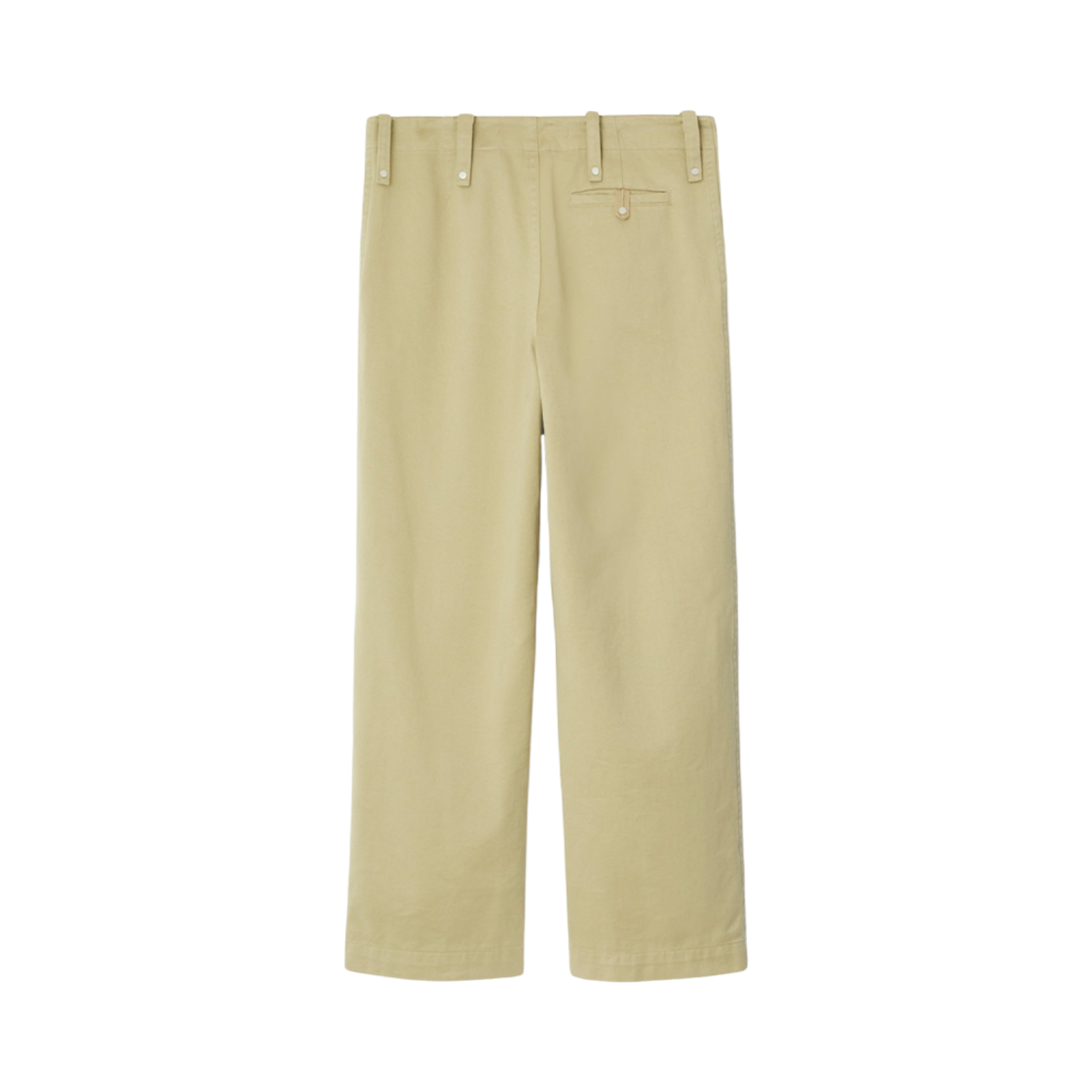 버버리 코튼 사틴 트라우저 헌터(Burberry Cotton Satin Trousers Hunter) - 2