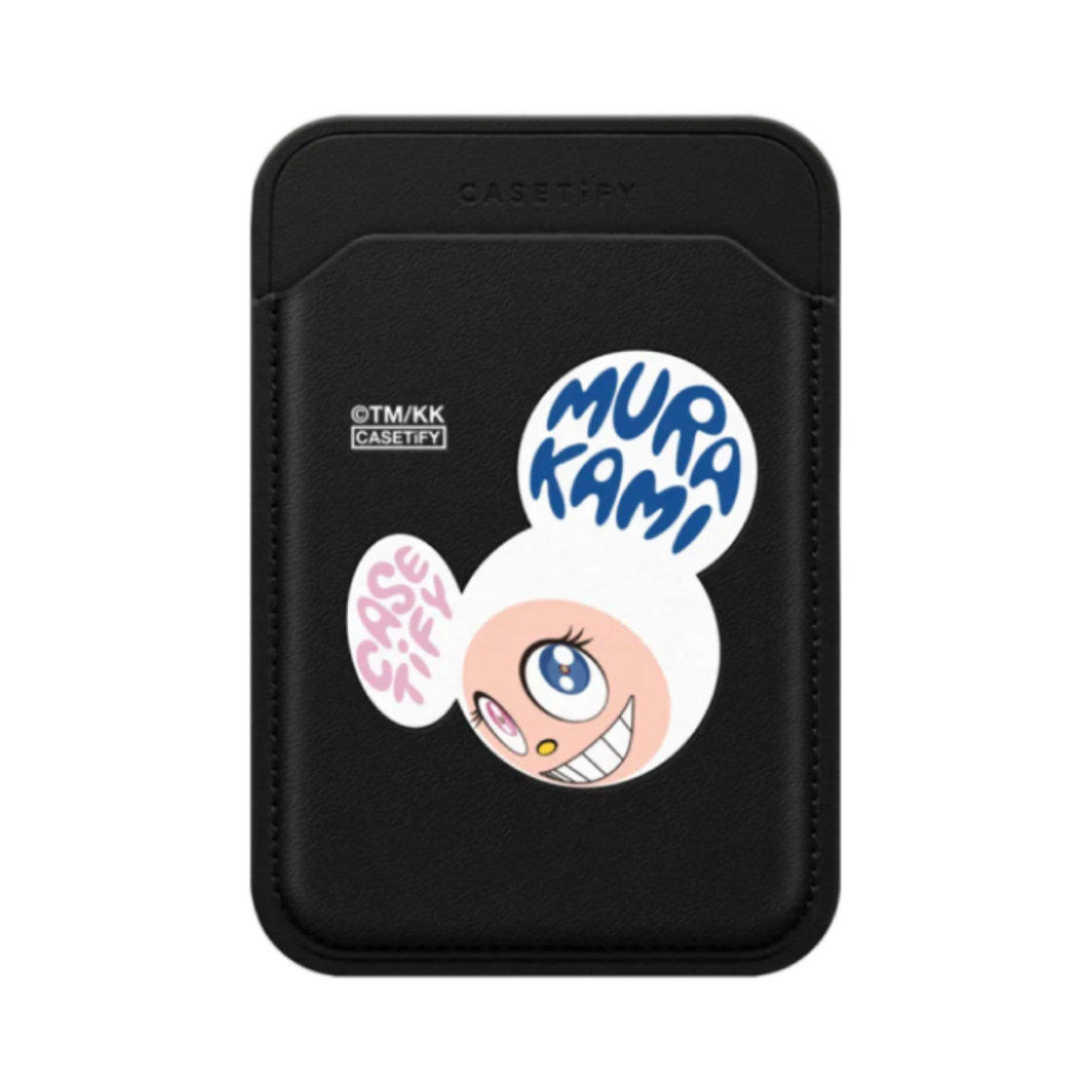 - Casetify x Murakami Takashi Dob, and Then Snappy BioVeg Magsafe Card Wallet White