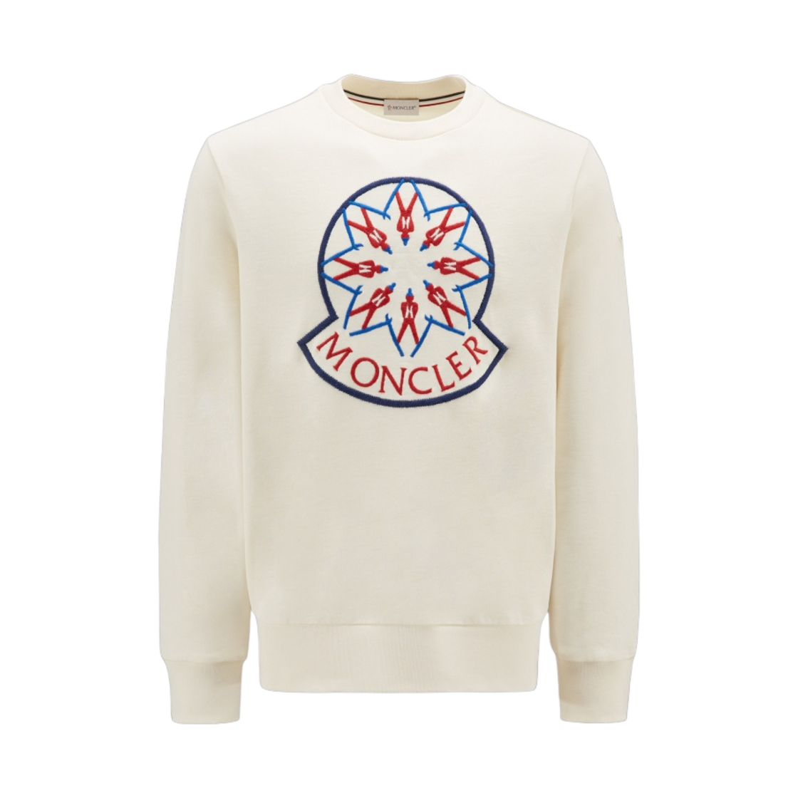 몽클레르 그래픽 로고 스웨트셔츠 베이지 - 22FW(Moncler Graphic Logo Sweatshirt Beige - 22FW) - 1