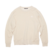 Acne Studios Fairview Face Crewneck Sweatshirt Oatmeal Melange