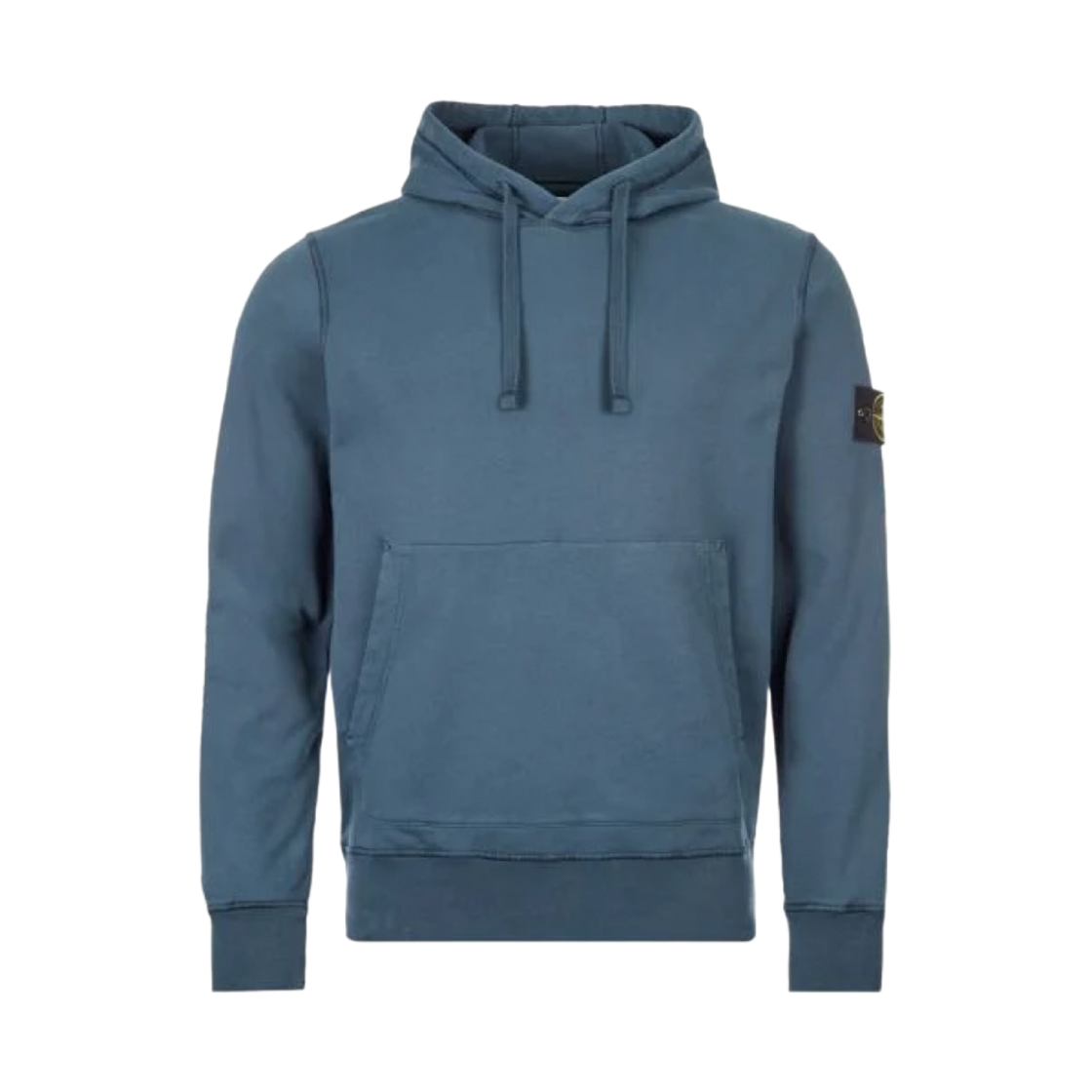 스톤 아일랜드 64151 코튼 플리스 후드 스웨트셔츠 마린 블루 - 20SS(Stone Island 64151 Cotton Fleece Hooded Sweatshirt Marine Blue - 20SS) - 1