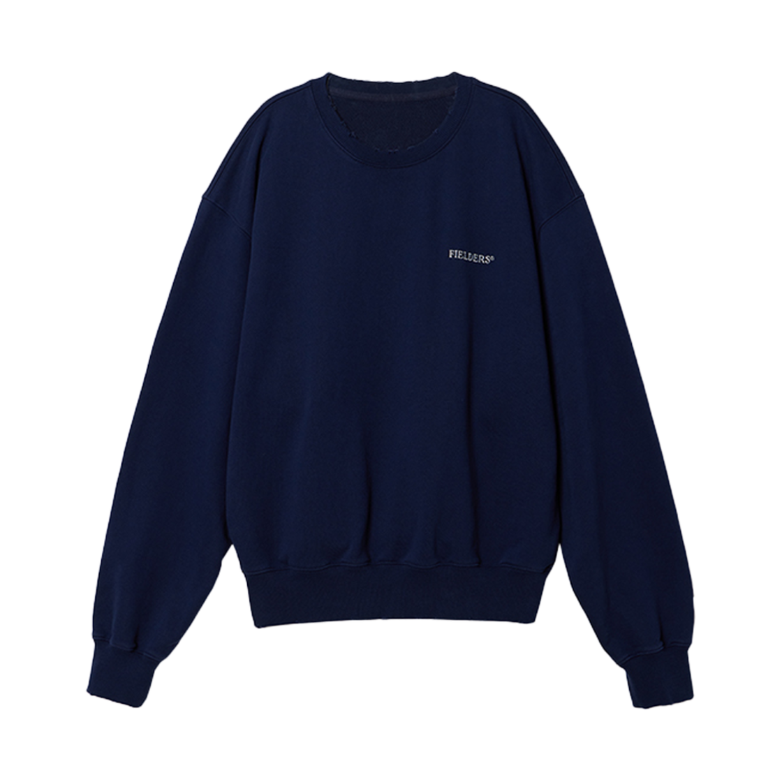 필더스 남성 로고 데미지드 스웻 셔츠 네이비(Fielders Logo Damaged Sweat Shirts Navy)