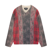 Stussy Mixed Print Alpaca Sweater Multi