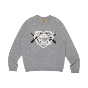 Human Made x Kaws Knit Sweater Gray