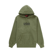 Supreme Inside Out Box Logo Hooded Sweatshirt Light Olive - 23SS